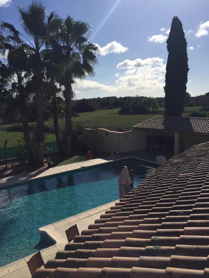 La Villa Mediterranee Wellness Spa Piscine Saint-Drezery Luaran gambar